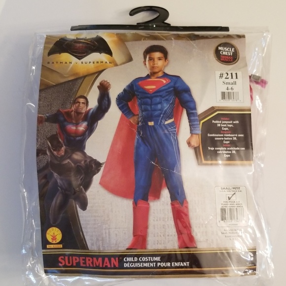 Rubie's Other - Superman Costume Boy Size Small 6-8